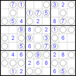 Судоку “Чет-нечет” 9х9 #19 средний