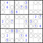 Судоку “Чет-нечет” 9х9 #4 трудный