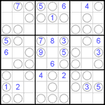 Судоку “Чет-нечет” 9х9 #6 трудный