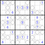 Судоку “Чет-нечет” 9х9 #7 трудный