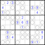 Судоку “Чет-нечет” 9х9 #4 очень трудный