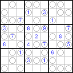 Судоку “Чет-нечет” 9х9 #5 очень трудный