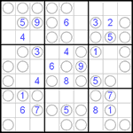 Судоку “Чет-нечет” 9х9 #7 очень трудный