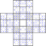 Судоку-сохей #1 легкий