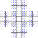 Судоку-сохей #2 легкий