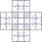 Судоку-сохей #7 легкий