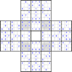 Судоку-сохей #5 средний