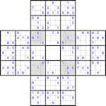Судоку-сохей #6 средний