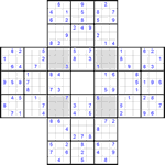 Судоку-сохей #9 средний