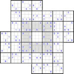 Судоку-мельница #10 средний