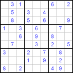Судоку 9х9 #138 легкий Судоку 9х9 #138 легкий