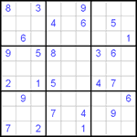 Судоку 9х9 #114 средний Судоку 9х9 #114 средний