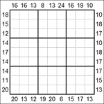 Судоку-рама 9х9 #72