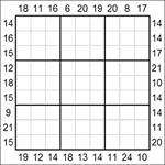 Судоку-рама 9х9 #76