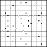 Судоку-точки 9х9 #64