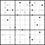 Судоку-точки 9х9 #65