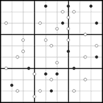 Судоку-точки 9х9 #66
