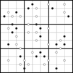 Судоку-точки 9х9 #72