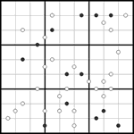 Судоку-точки 9х9 #73