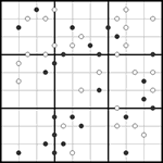 Судоку-точки 9х9 #74