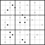 Судоку-точки 9х9 #77