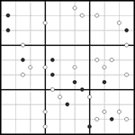 Судоку-точки 9х9 #79