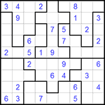 Судоку-пазл 9х9 #78 легкий