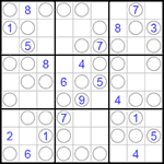 Судоку “Чет-нечет” 9х9 #22 легкий