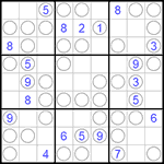 Судоку “Чет-нечет” 9х9 #24 легкий