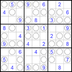 Судоку “Чет-нечет” 9х9 #30 легкий