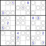 Судоку “Чет-нечет” 9х9 #23 средний