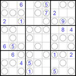 Судоку “Чет-нечет” 9х9 #25 средний