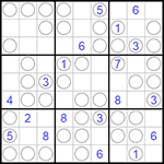 Судоку “Чет-нечет” 9х9 #26 средний