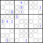 Судоку “Чет-нечет” 9х9 #22 трудный