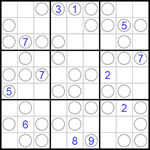 Судоку “Чет-нечет” 9х9 #24 трудный