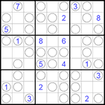 Судоку “Чет-нечет” 9х9 #14 очень трудный