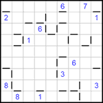 “Соседи” 9х9 #22 очень трудный