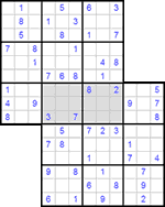 Судоку-сэнсэй #3 средний