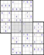 Судоку-сэнсэй #5 средний