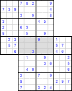 Судоку-сэнсэй #6 средний