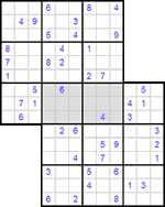 Судоку-сэнсэй #10 средний