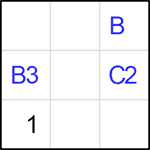 Квадрат Эйлера 3х3 #3 средний