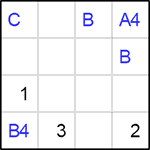 Квадрат Эйлера 4х4 #9 средний