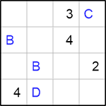 Квадрат Эйлера 4х4 #4 трудный