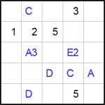 Квадрат Эйлера 5х5 #2 средний