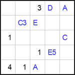 Квадрат Эйлера 5х5 #4 средний