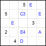 Квадрат Эйлера 5х5 #8 средний