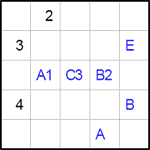 Квадрат Эйлера 5х5 #2 трудный