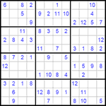 Судоку 12х12 #18 средний Судоку 12х12 #18 средний