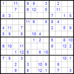 Судоку 12х12 #19 средний Судоку 12х12 #19 средний